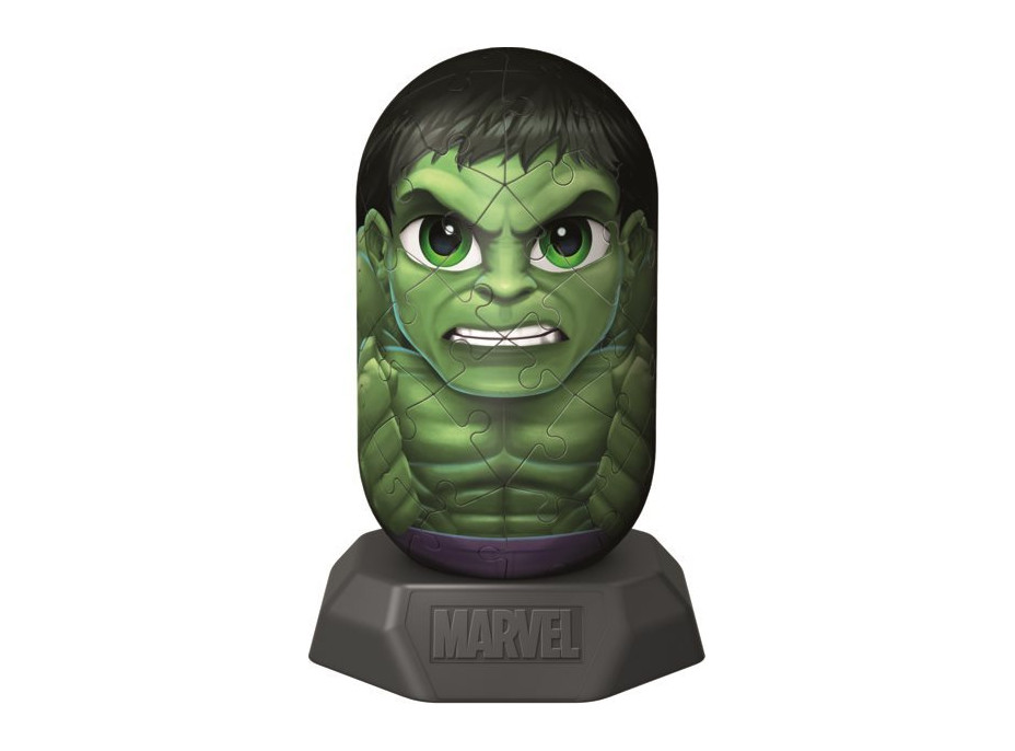 RAVENSBURGER 3D puzzle Hylkies: Marvel: Hulk 54 dílků