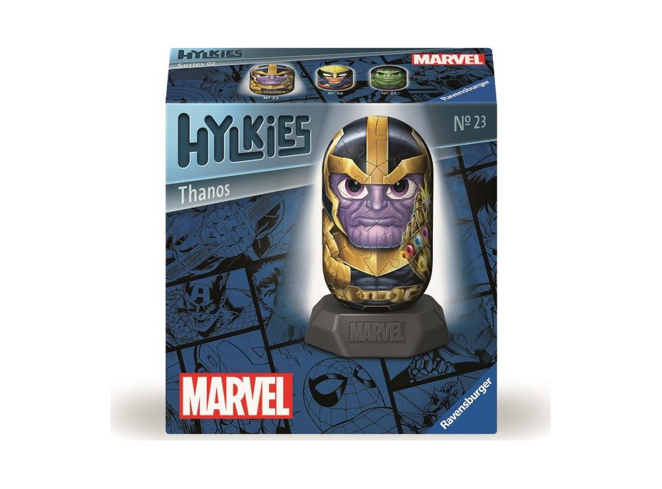 RAVENSBURGER 3D puzzle Hylkies: Marvel: Thanos 54 dílků