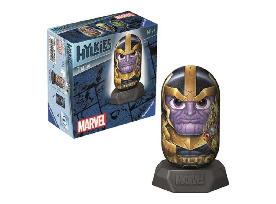 RAVENSBURGER 3D puzzle Hylkies: Marvel: Thanos 54 dílků