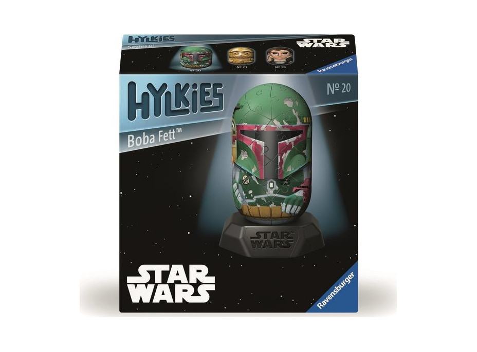 RAVENSBURGER 3D puzzle Hylkies: Star Wars: Boba Fett 54 dílků