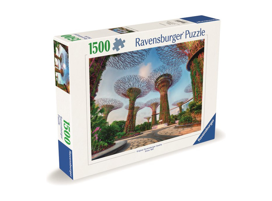 RAVENSBURGER Puzzle Super stromy v Singapuru 1500 dílků