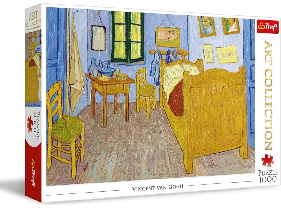 TREFL Puzzle Art Collection: Ložnice v Arles 1000 dílků