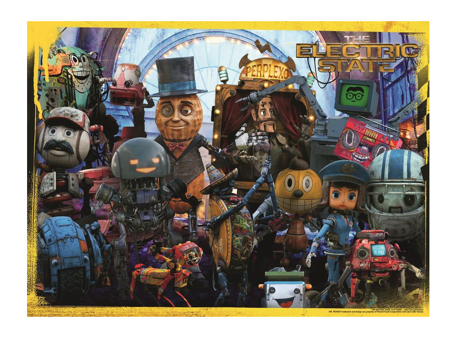 RAVENSBURGER Puzzle Robotický svět 500 dílků