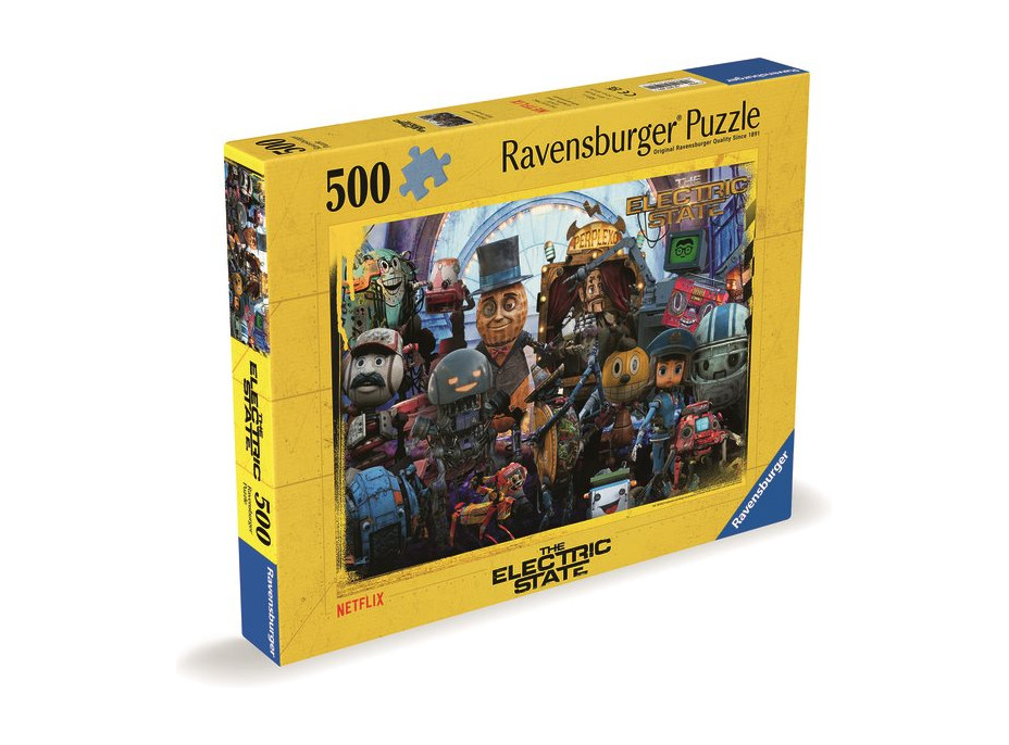 RAVENSBURGER Puzzle Robotický svět 500 dílků