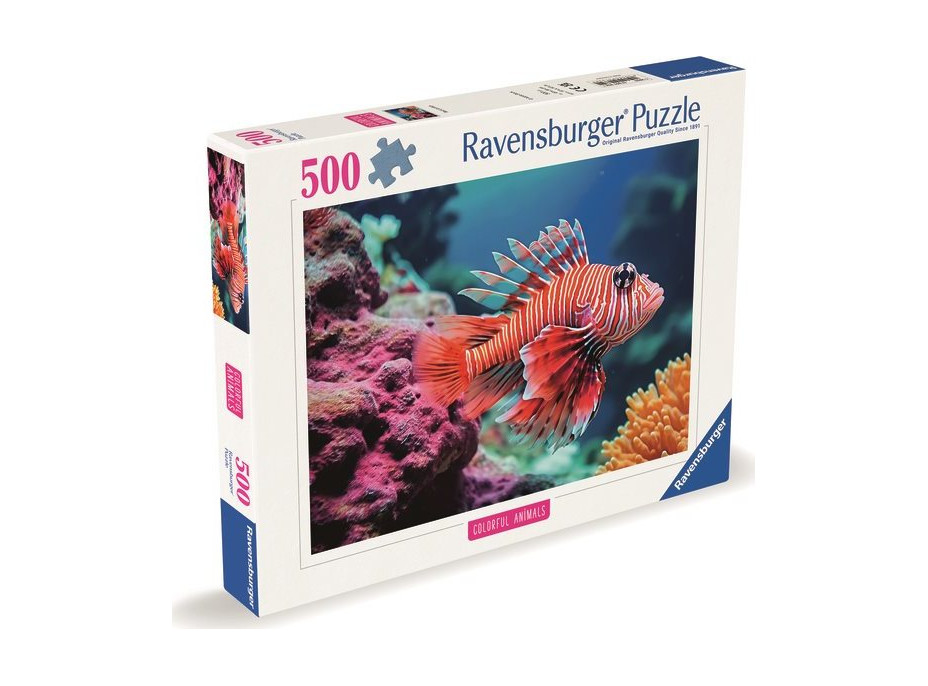 RAVENSBURGER Puzzle Perutýn ohnivý 500 dílků