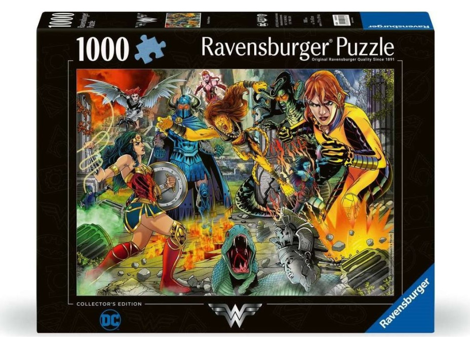 RAVENSBURGER Puzzle DC Comics: Wonder Woman 1000 dílků