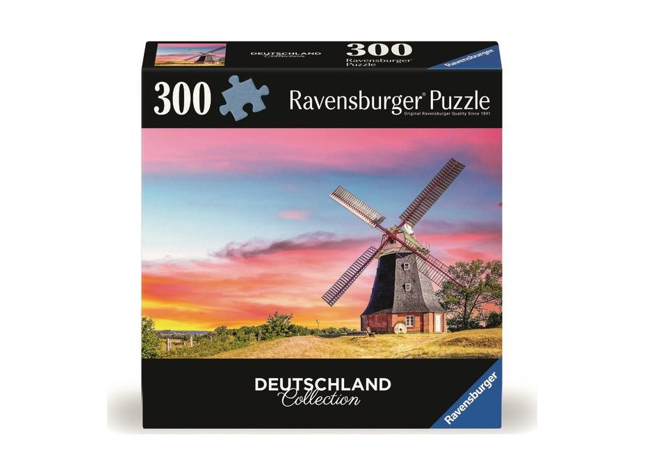 RAVENSBURGER Puzzle Větrný mlýn 300 dílků