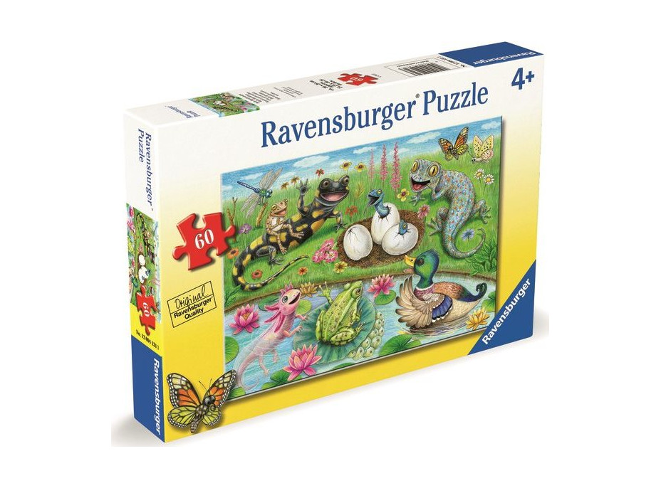 RAVENSBURGER Puzzle Vítejte mláďátka! 60 dílků