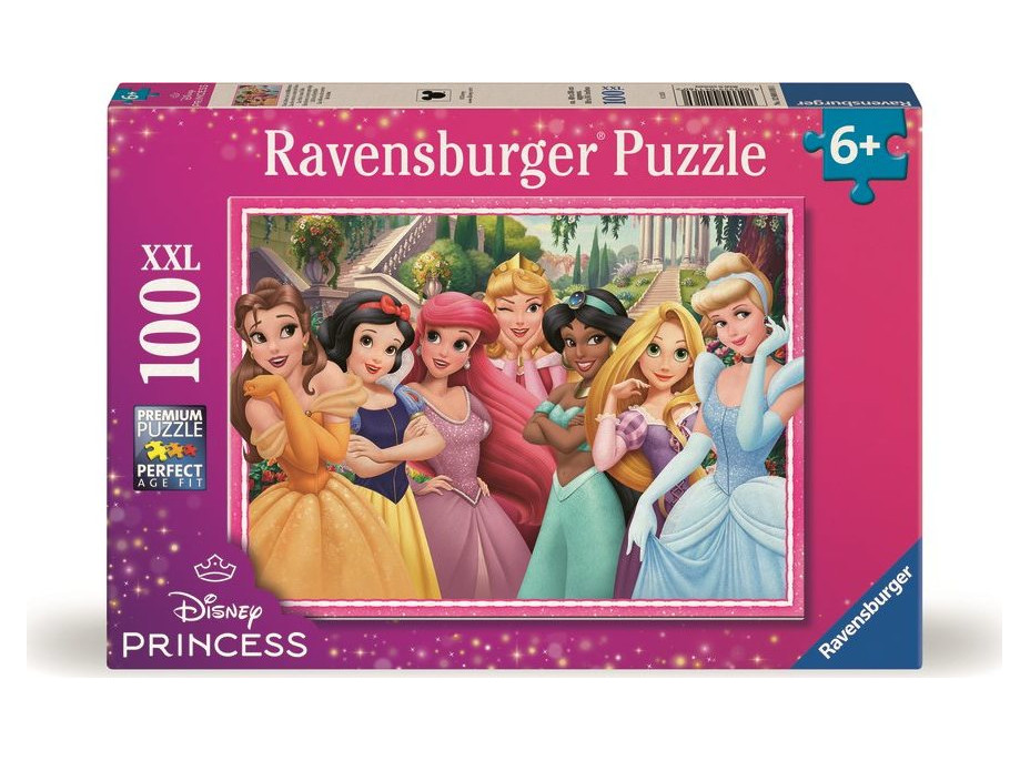 RAVENSBURGER Puzzle Disney Princess XXL 100 dílků