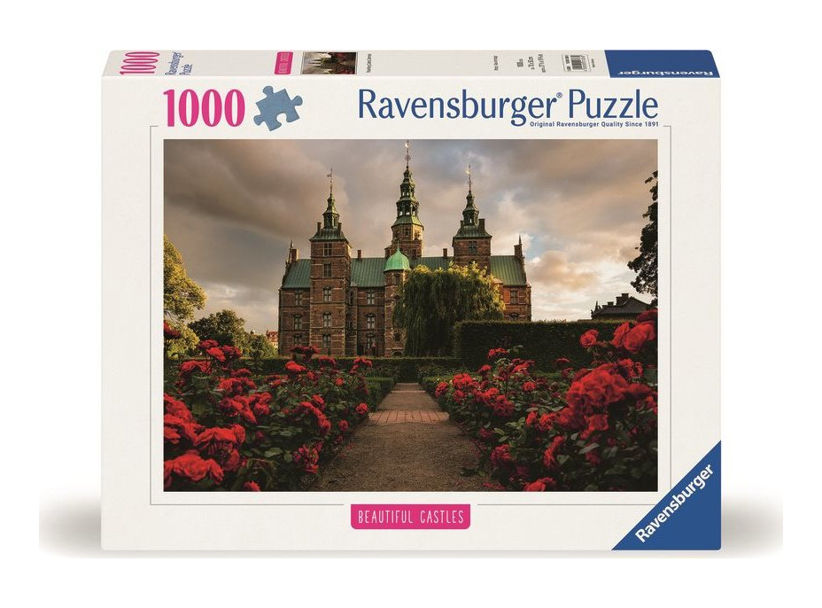 RAVENSBURGER Puzzle Impozantní hrady a zámky: Rosenborg, Dánsko 1000 dílků