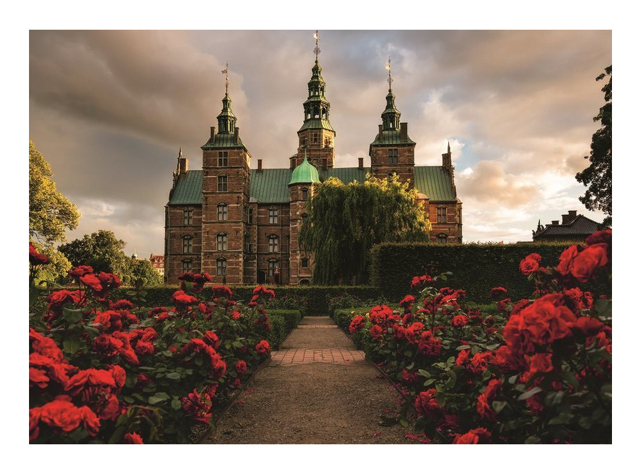 RAVENSBURGER Puzzle Impozantní hrady a zámky: Rosenborg, Dánsko 1000 dílků