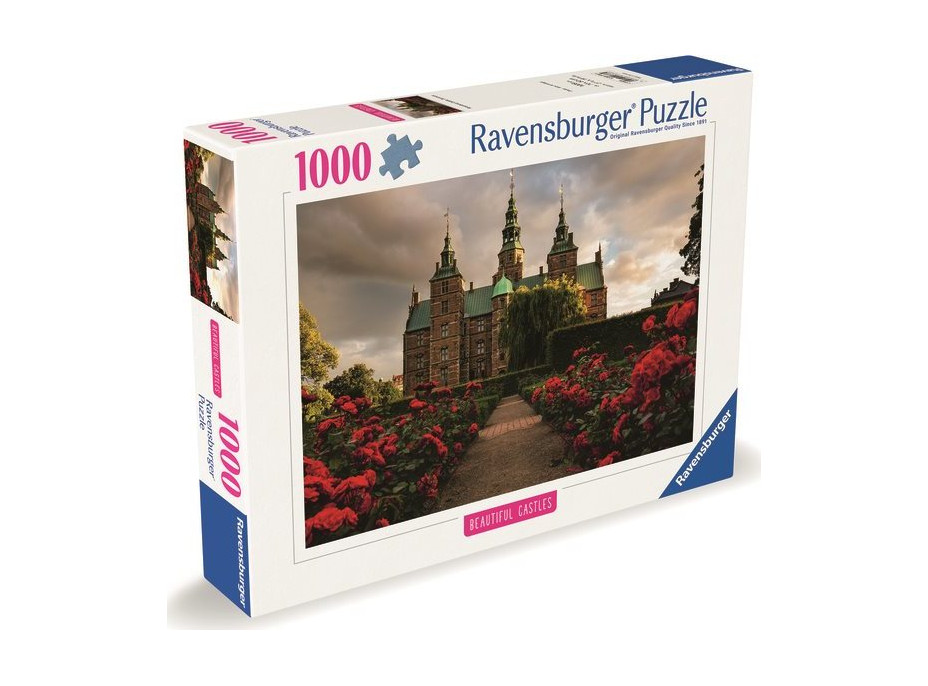 RAVENSBURGER Puzzle Impozantní hrady a zámky: Rosenborg, Dánsko 1000 dílků