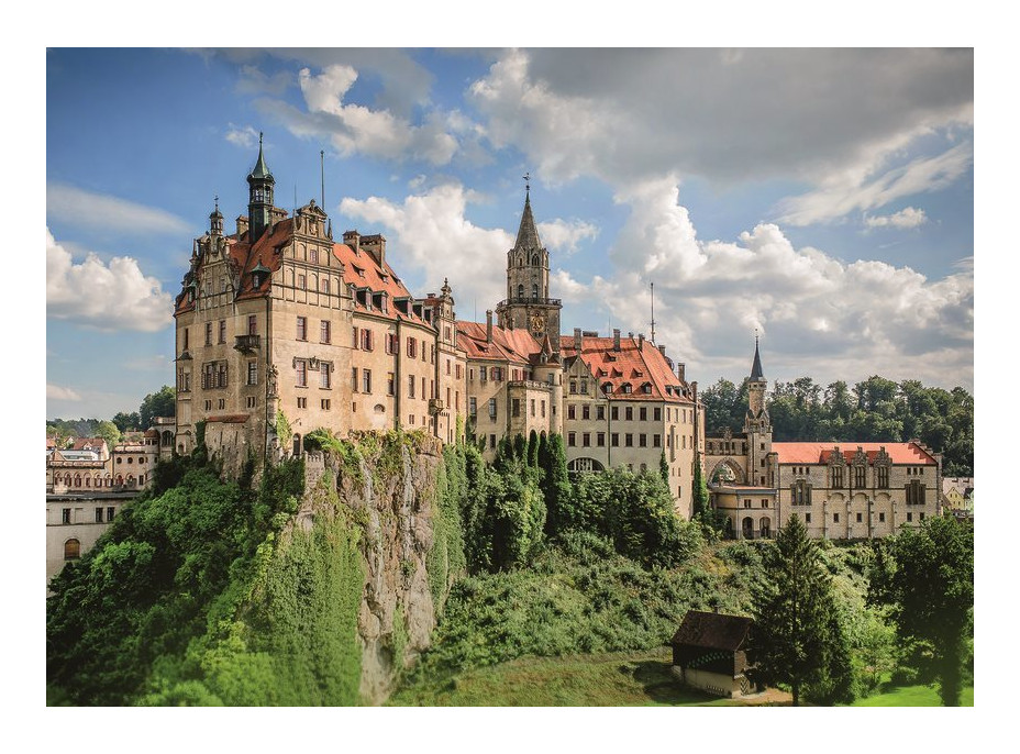 RAVENSBURGER Puzzle Impozantní hrady a zámky: Sigmaringen, Německo 1000 dílků