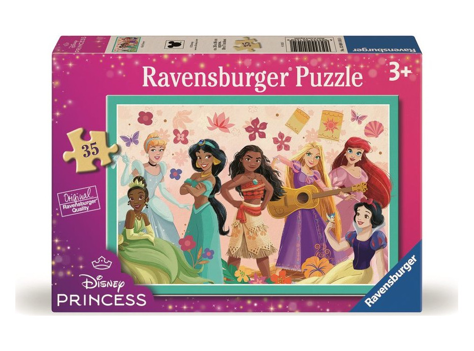 RAVENSBURGER Puzzle Disney Princess 35 dílků