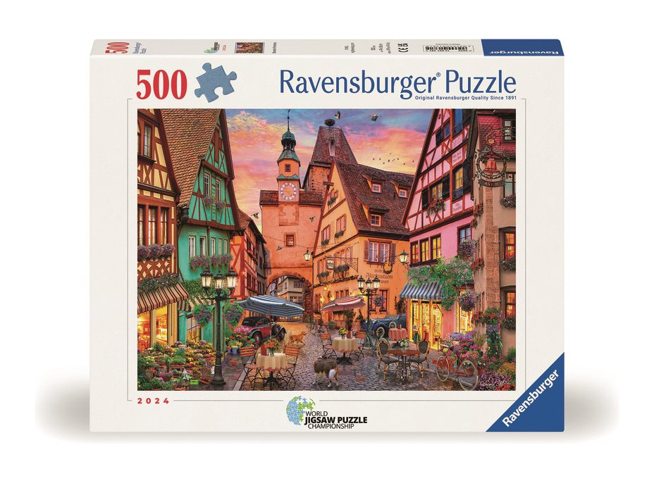 RAVENSBURGER Puzzle Bavorský sen 500 dílků