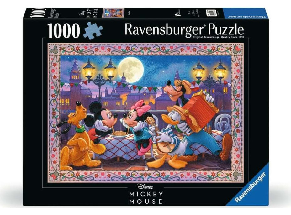 RAVENSBURGER Puzzle Mickey mozaika 1000 dílků