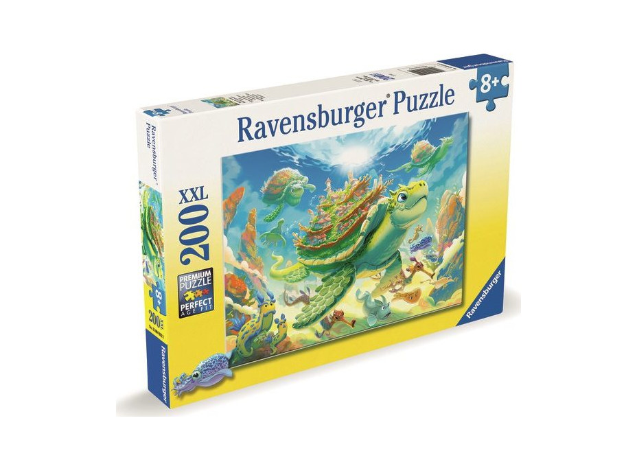 RAVENSBURGER Puzzle Magický svět pod hladinou XXL 200 dílků