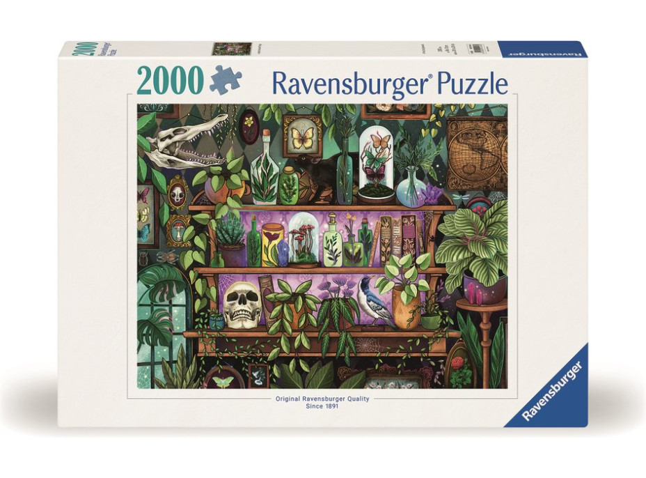 RAVENSBURGER Puzzle Botanické království 2000 dílků