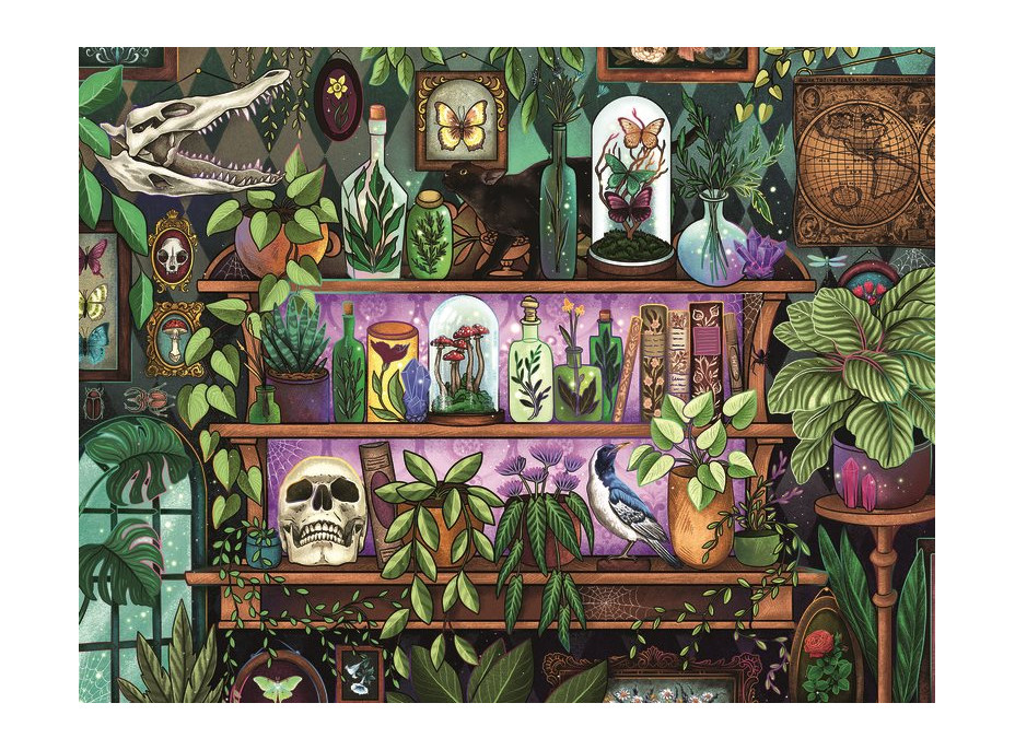 RAVENSBURGER Puzzle Botanické království 2000 dílků