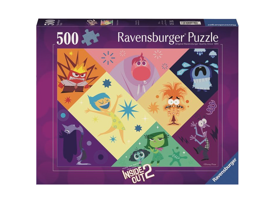 RAVENSBURGER Puzzle V hlavě 2 500 dílků