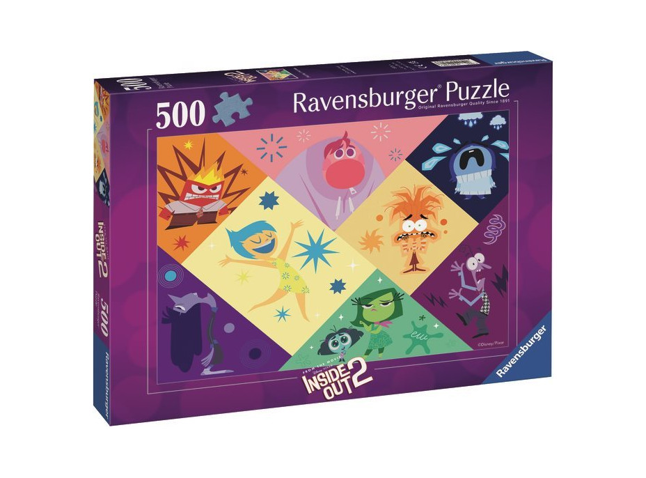 RAVENSBURGER Puzzle V hlavě 2 500 dílků