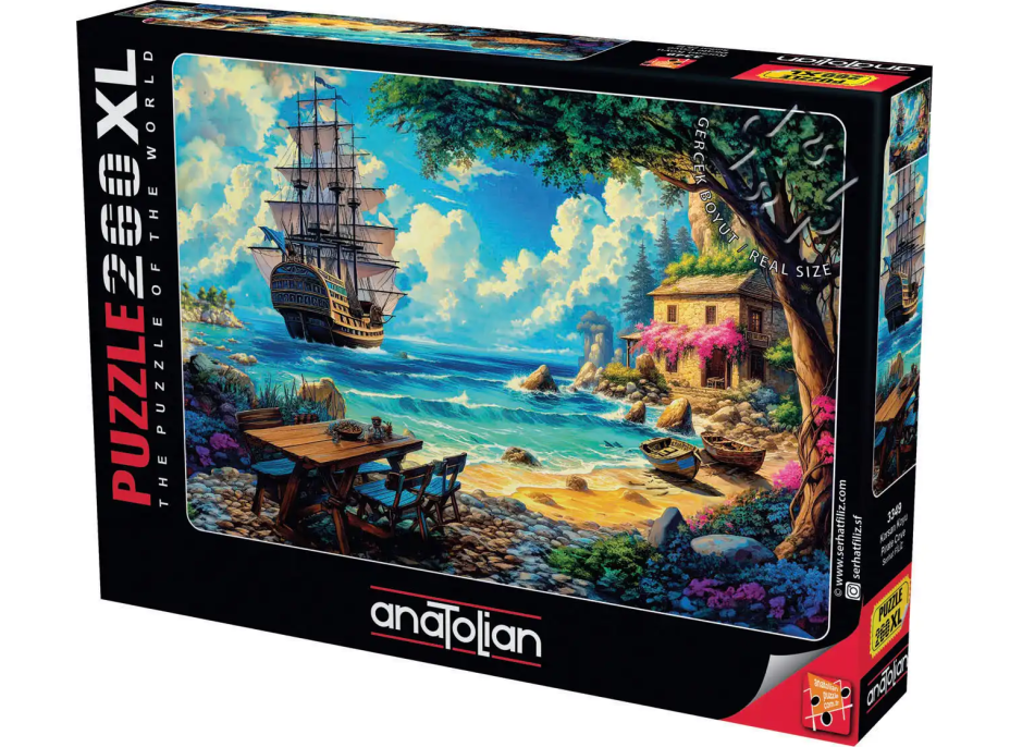 ANATOLIAN Puzzle Pirátská zátoka XL 260 dílků