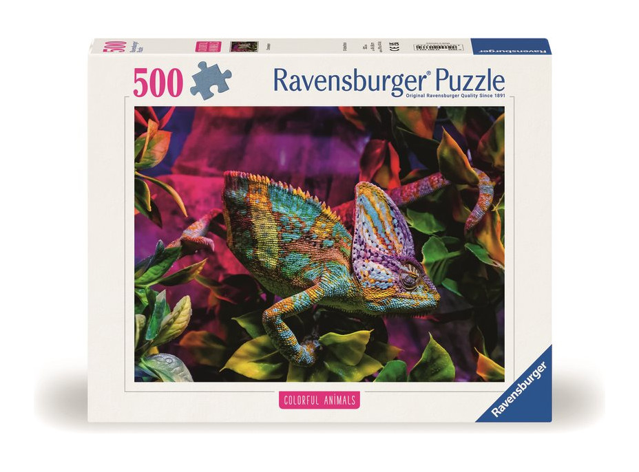 RAVENSBURGER Puzzle Chameleon 500 dílků