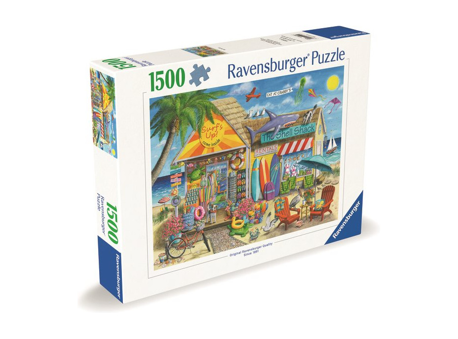 RAVENSBURGER Puzzle Surfařský stánek 1500 dílků