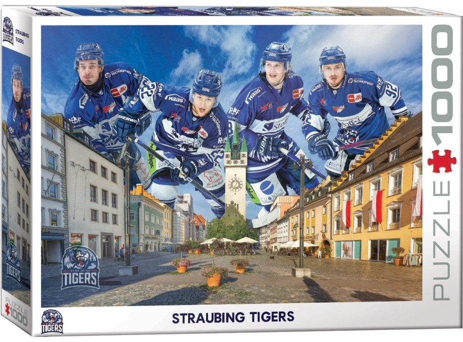 EUROGRAPHICS Puzzle Straubing Tigers 1000 dílků