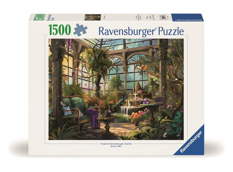 RAVENSBURGER Puzzle Krásy skleníku 1500 dílků