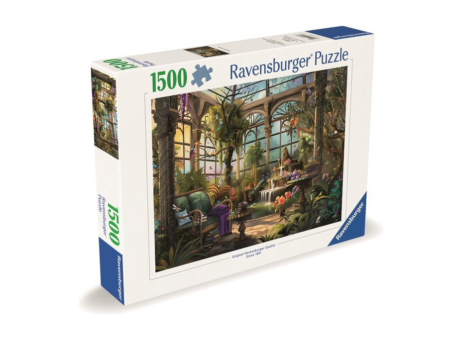 RAVENSBURGER Puzzle Krásy skleníku 1500 dílků