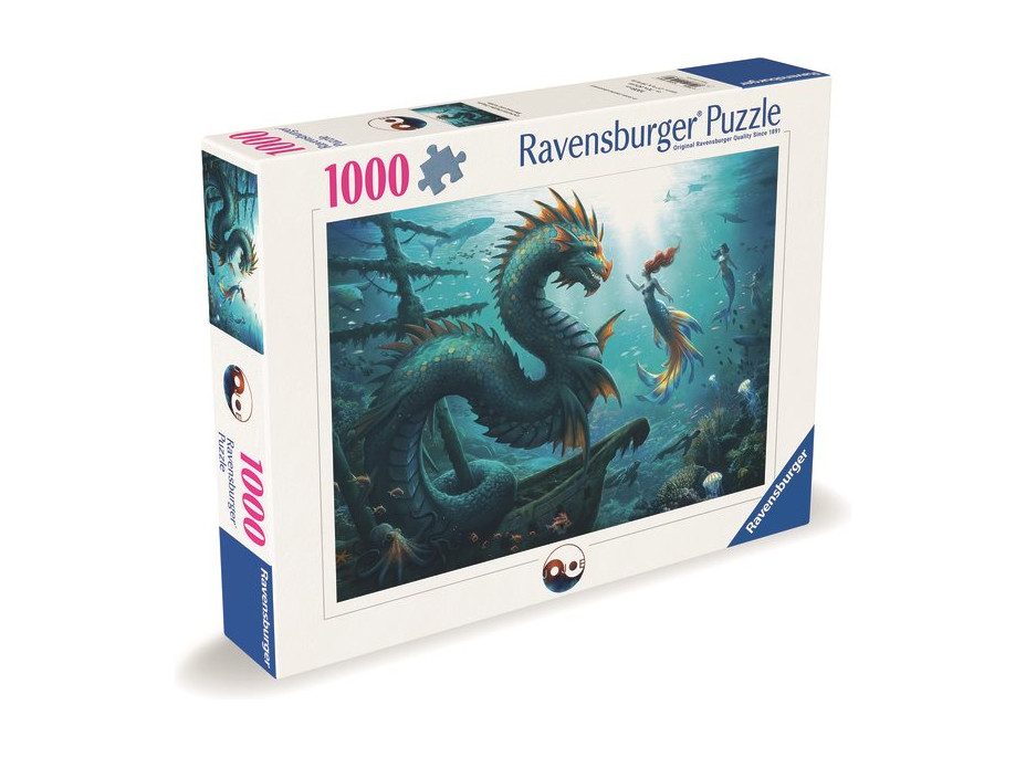 RAVENSBURGER Puzzle Tajemství mořských příšer 1000 dílků