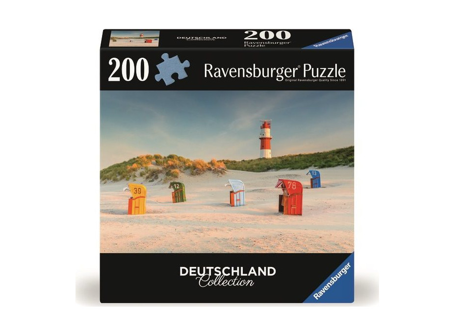 RAVENSBURGER Puzzle Maják na pobřeží 200 dílků