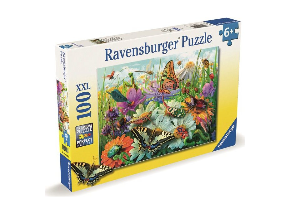 RAVENSBURGER Puzzle Zázračný svět hmyzu XXL 100 dílků