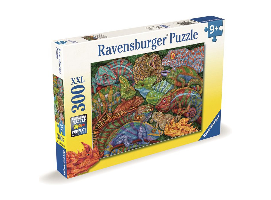 RAVENSBURGER Puzzle Úžasní plazi 300 dílků