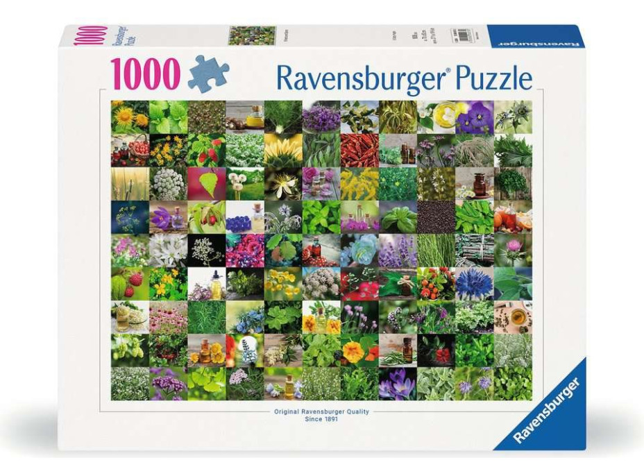 RAVENSBURGER Puzzle 99 bylinek 1000 dílků