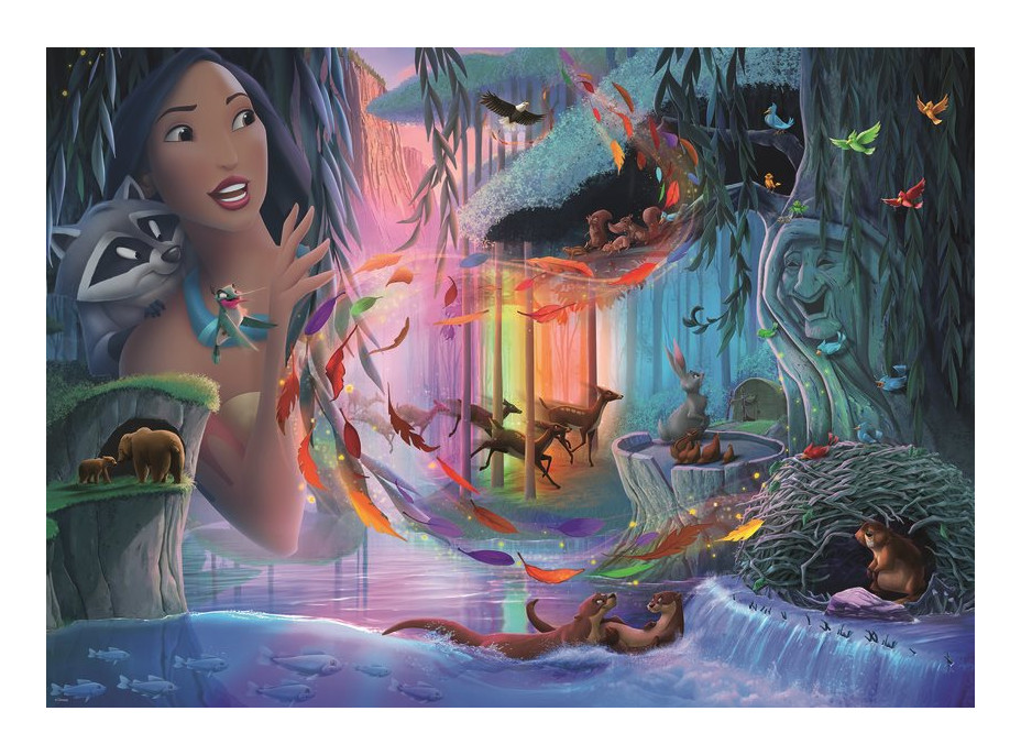 RAVENSBURGER Puzzle Disney Pocahontas 1000 dílků