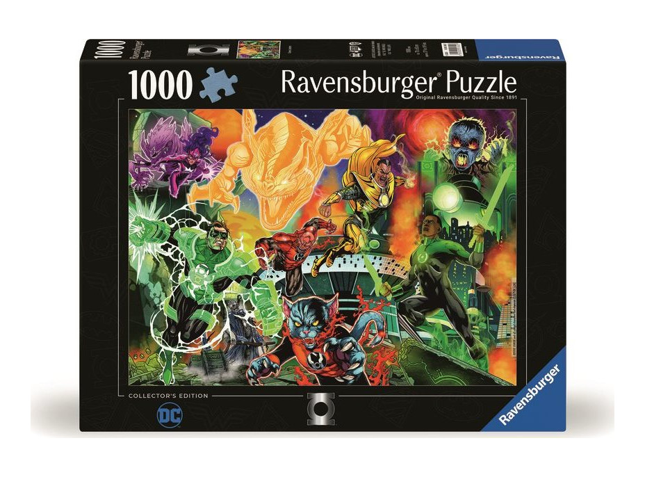 RAVENSBURGER Puzzle Green Lantern 1000 dílků