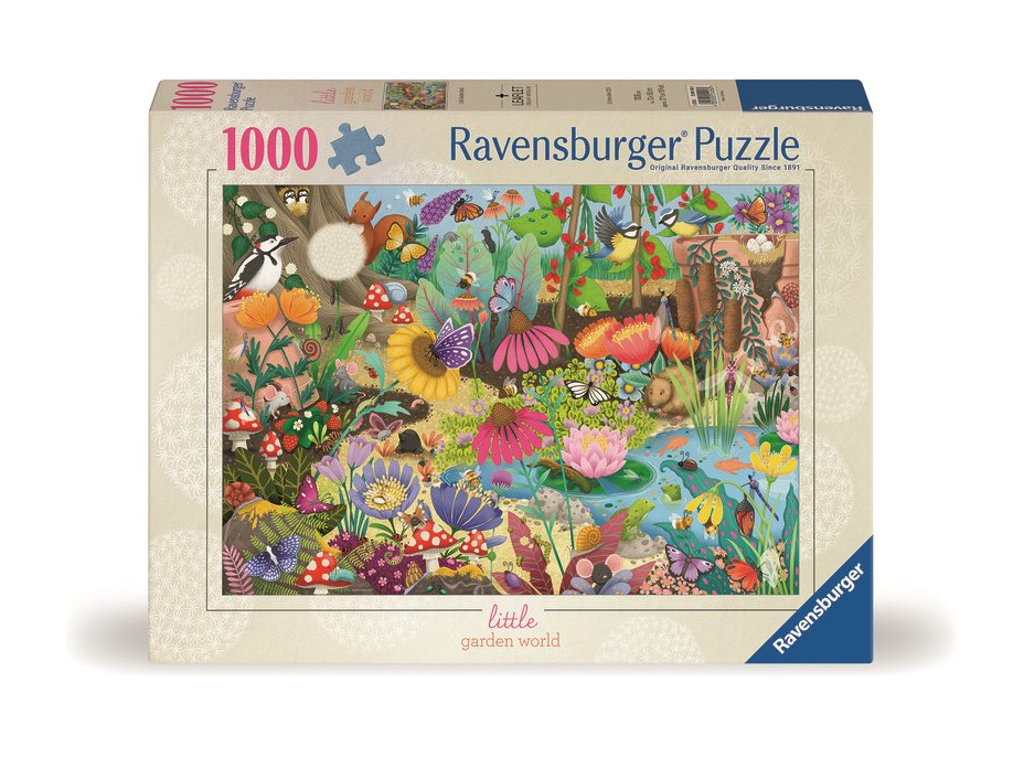 RAVENSBURGER Puzzle Kouzelná zahrada 1000 dílků