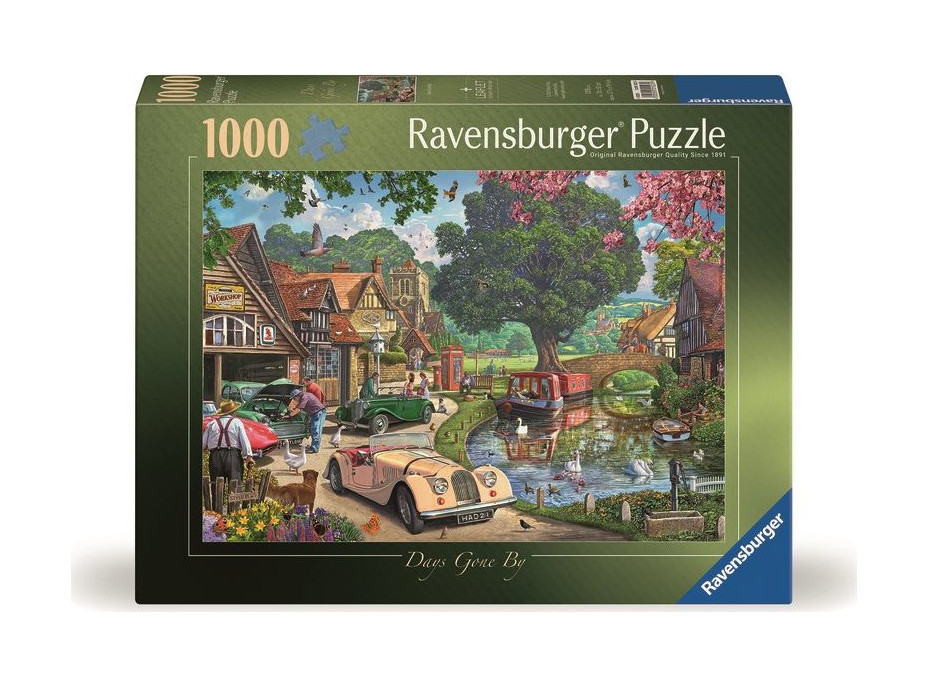 RAVENSBURGER Puzzle Nostalgická scéna 1000 dílků