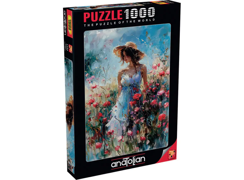 ANATOLIAN Puzzle Vlčí máky 1000 dílků