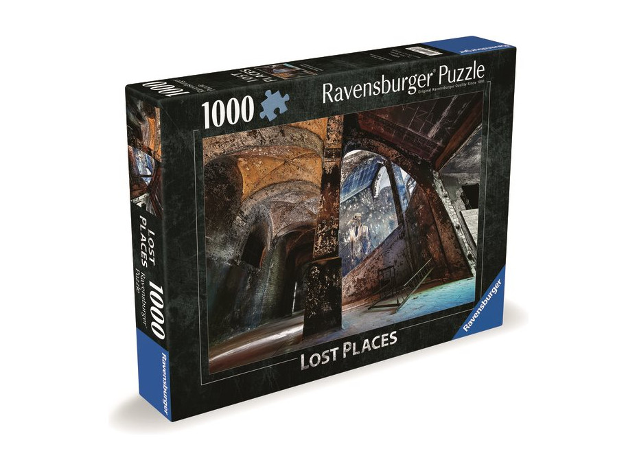 RAVENSBURGER Puzzle Ztracená místa: Klenutá chodba 1000 dílků