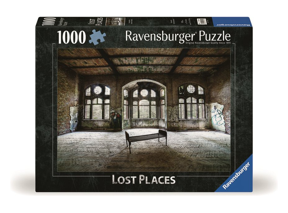 RAVENSBURGER Puzzle Ztracená místa: Opuštěná komnata 1000 dílků