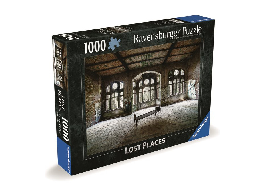 RAVENSBURGER Puzzle Ztracená místa: Opuštěná komnata 1000 dílků