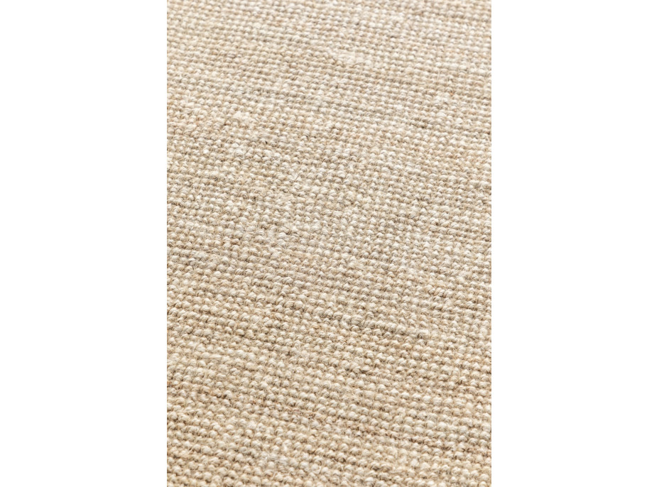 Běhoun Bouclé Jute 105973 Ivory White