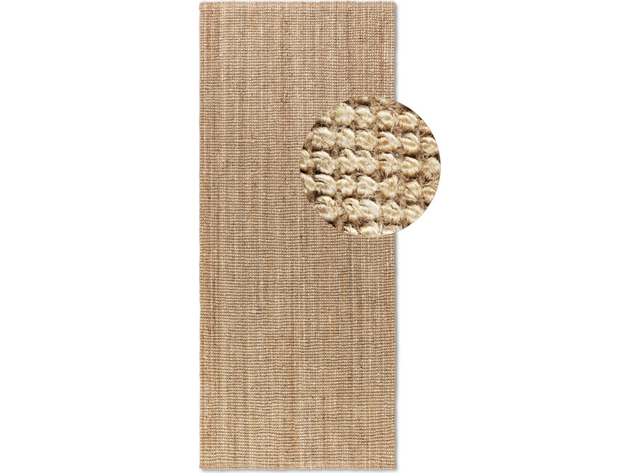 Běhoun Bouclé Jute 105974 Natural Golden