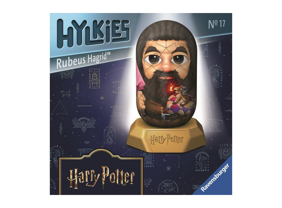 RAVENSBURGER 3D puzzle Hylkies: Harry Potter: Hagrid 54 dílků