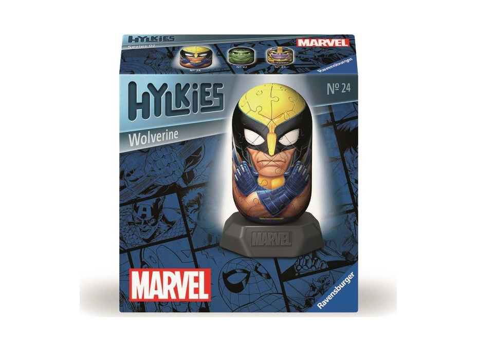 RAVENSBURGER 3D puzzle Hylkies: Marvel: Deadpool 54 dílků