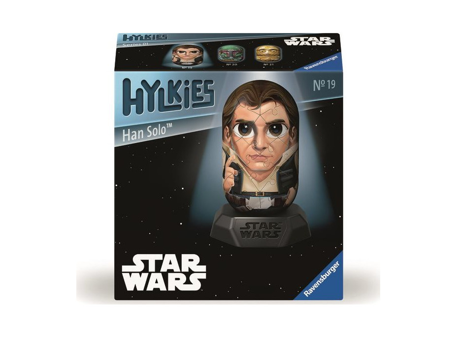 RAVENSBURGER 3D puzzle Hylkies: Star Wars: Han Solo 54 dílků