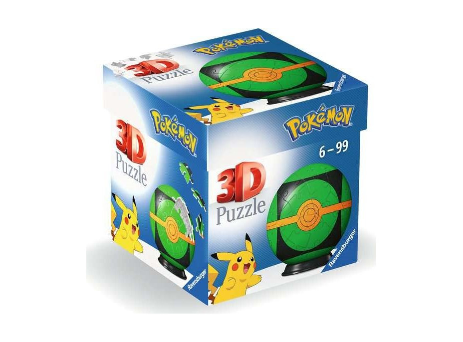 RAVENSBURGER 3D Puzzleball Pokémon: Dusk Ball 54 dílků